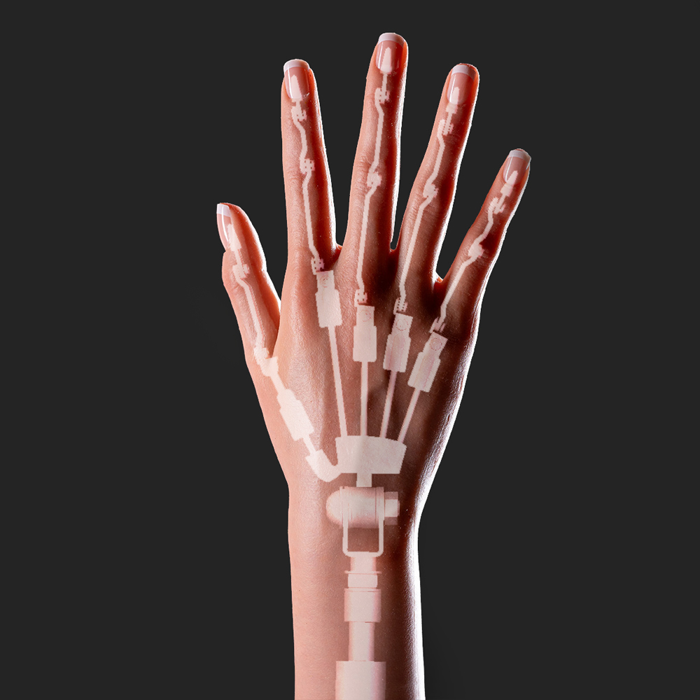 Articulated fingers