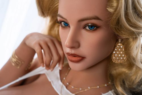 Obrázek Chantal 161cm / H cup / TPE  panna na sex se silikonovou hlavou