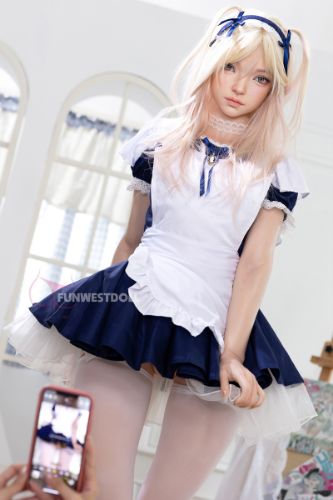 Obrázek Alice / 159 cm / A cup / ROS Silikonová panna na sex - struktura pokožky - Sklad EU